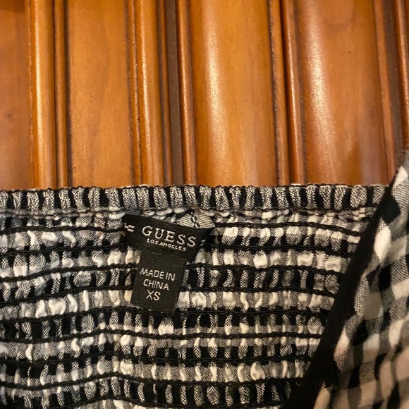 Guess Gingham Crop Top 1/2 Matching Set - Picture 6 of 6